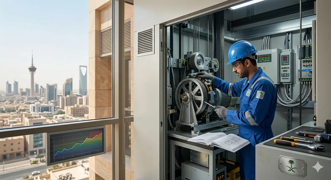 تكلفة صيانة المصاعد في السعودية 