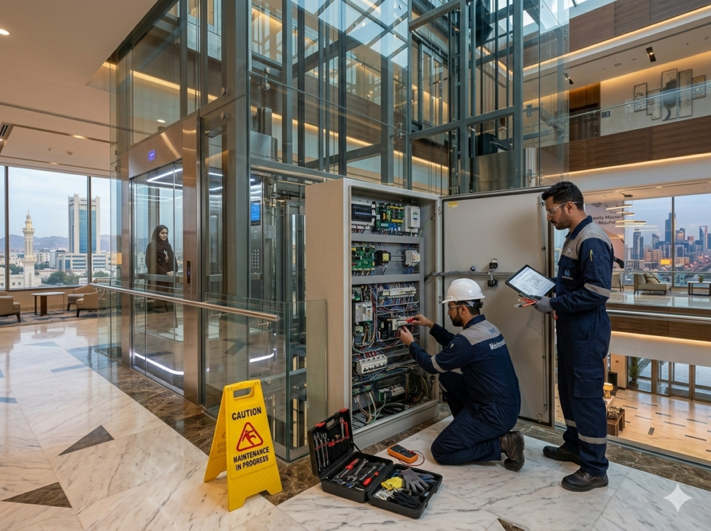 صيانة المصاعد