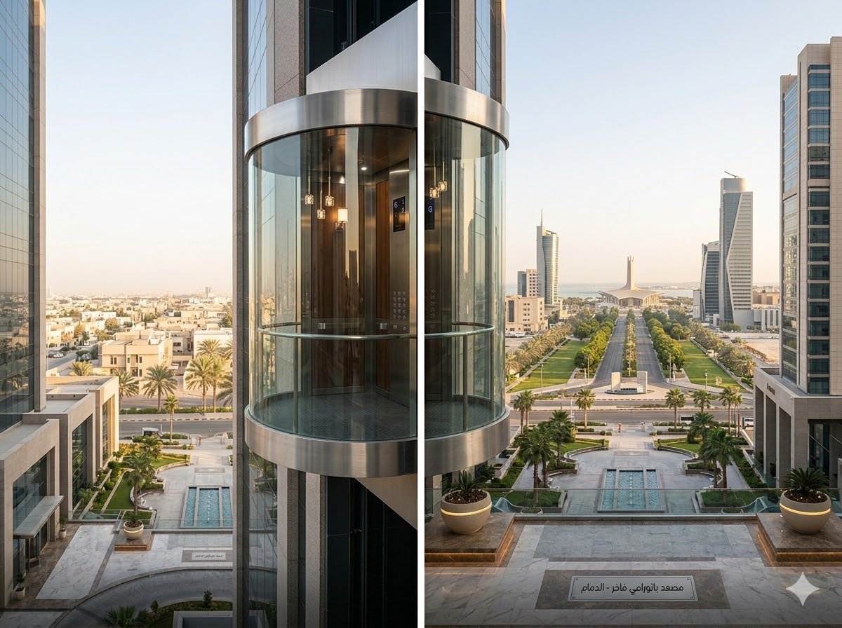 أجود انواع المصاعد بالدمام