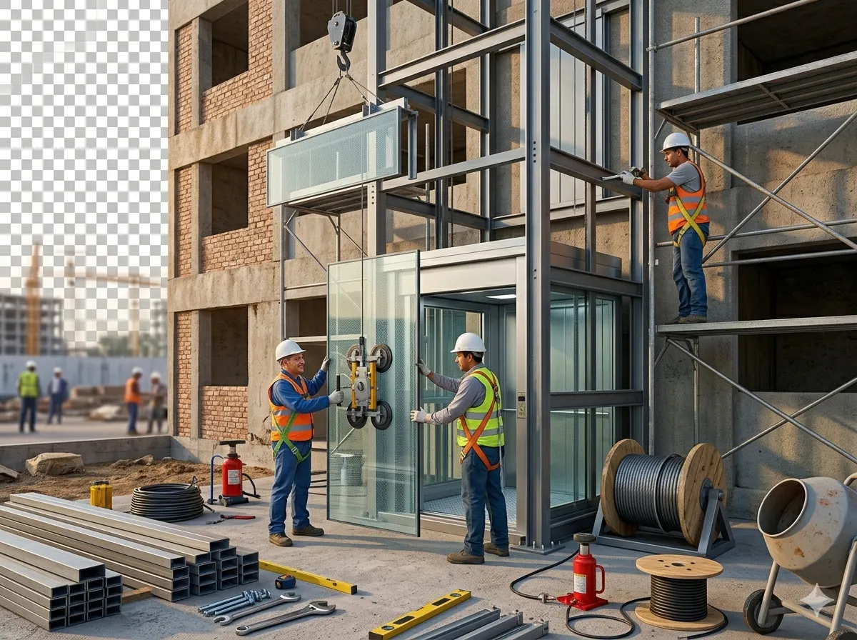 تكلفة تركيب مصعد خارجي